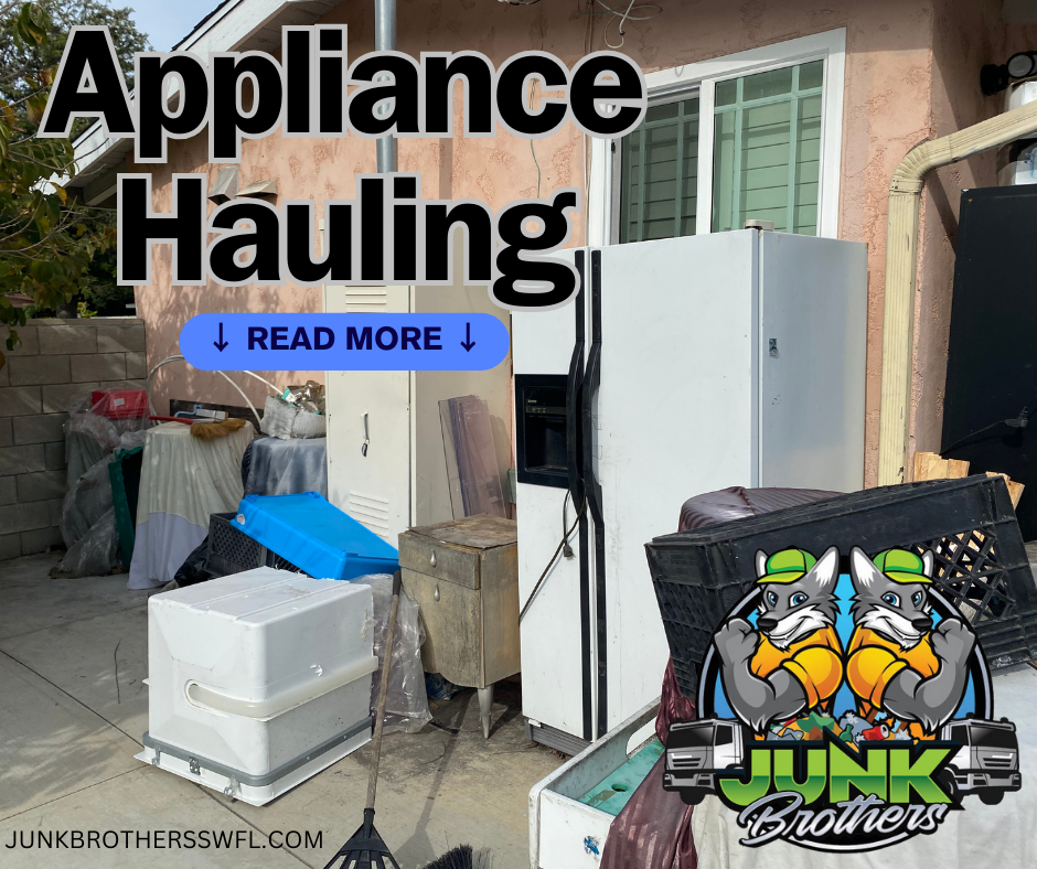 Appliance and Furniture Removal at Your Service in Southwest Florida