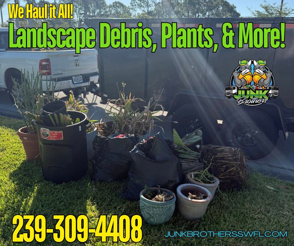 Landscape Debris, Plants, and More! We Haul It All in SWFL