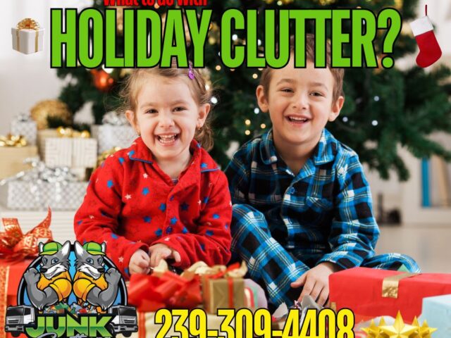 Post-Holiday Junk Hauling for an Easy Cleanup