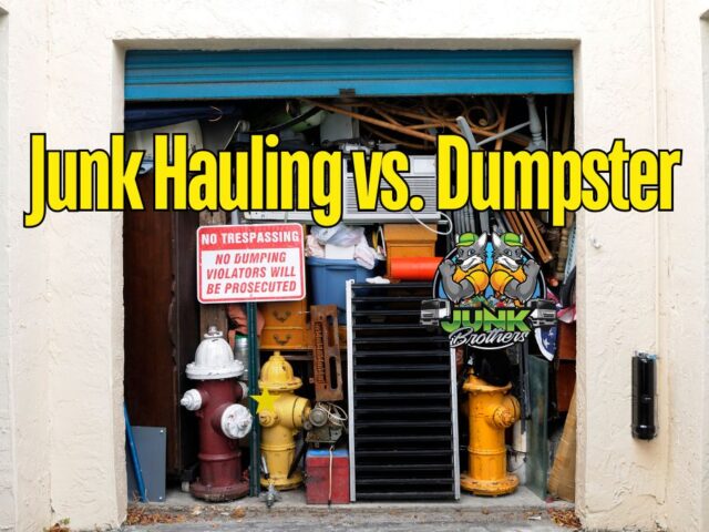 Junk Removal vs Dumpster Rental in SWFL: Which Is Right for Your Project?